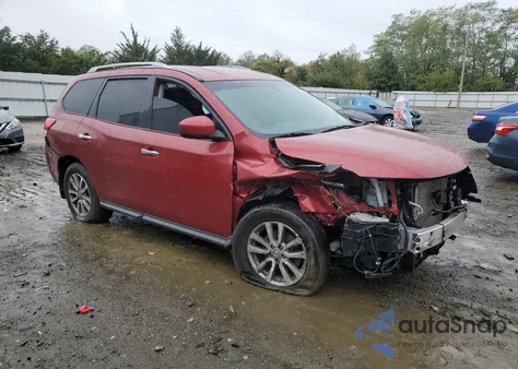 2016 Nissan Pathfinder S z USA, uszkodzony, nr VIN 5N1AR2MM1GC612795